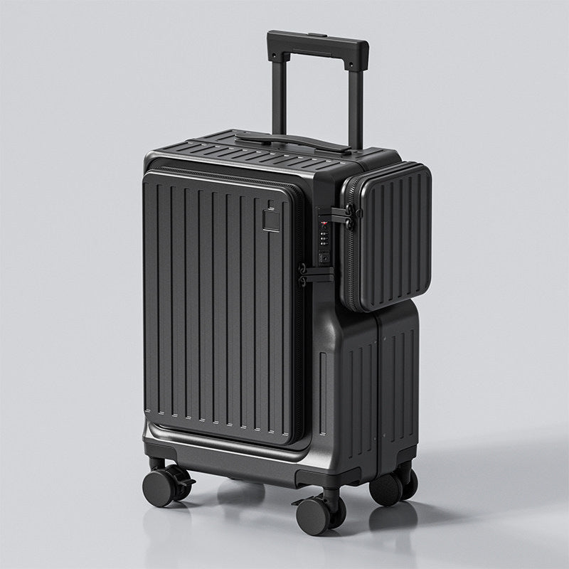 Front-opening 20-inch Carry-on Suitcase
