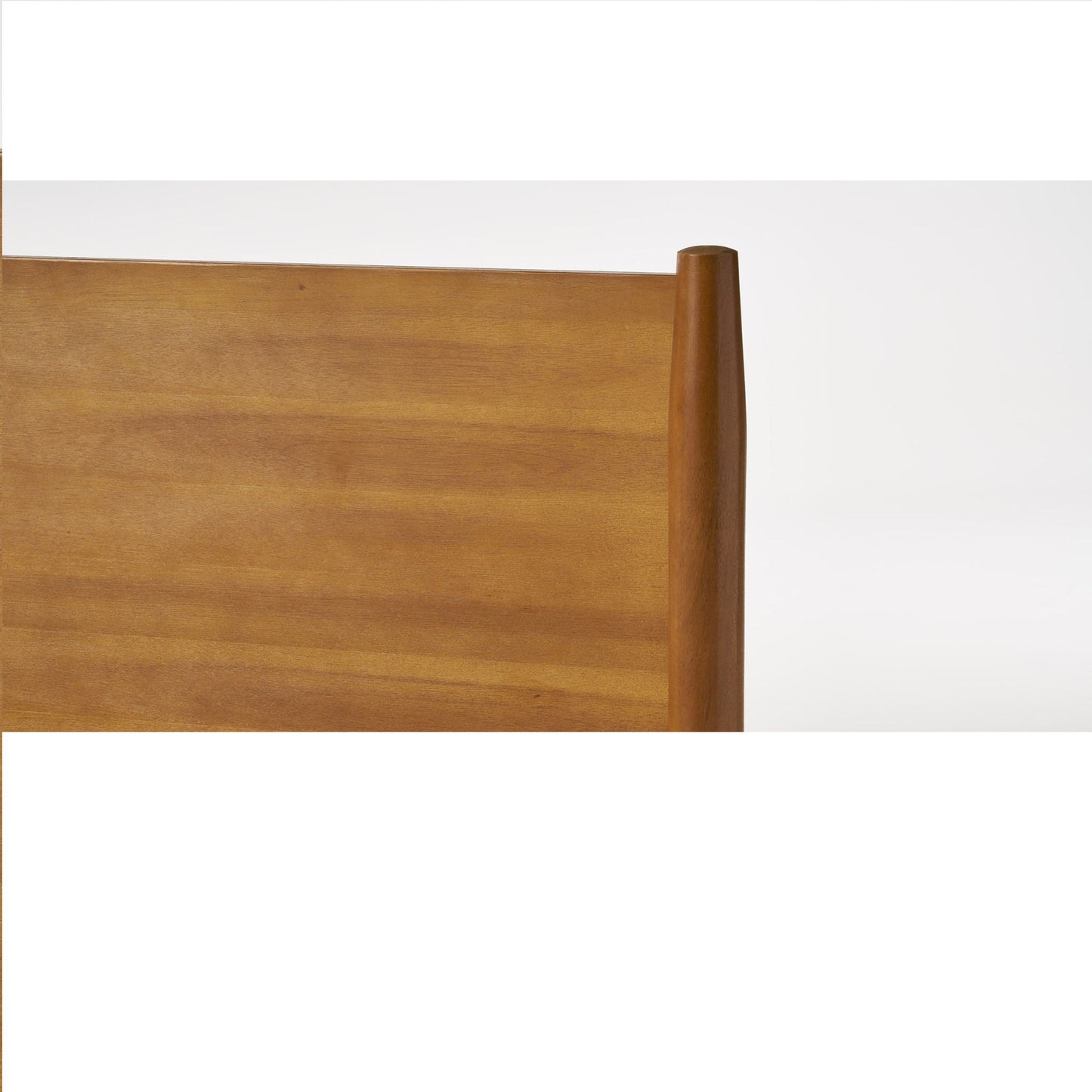 Okioki Mid-Century Wood Bed