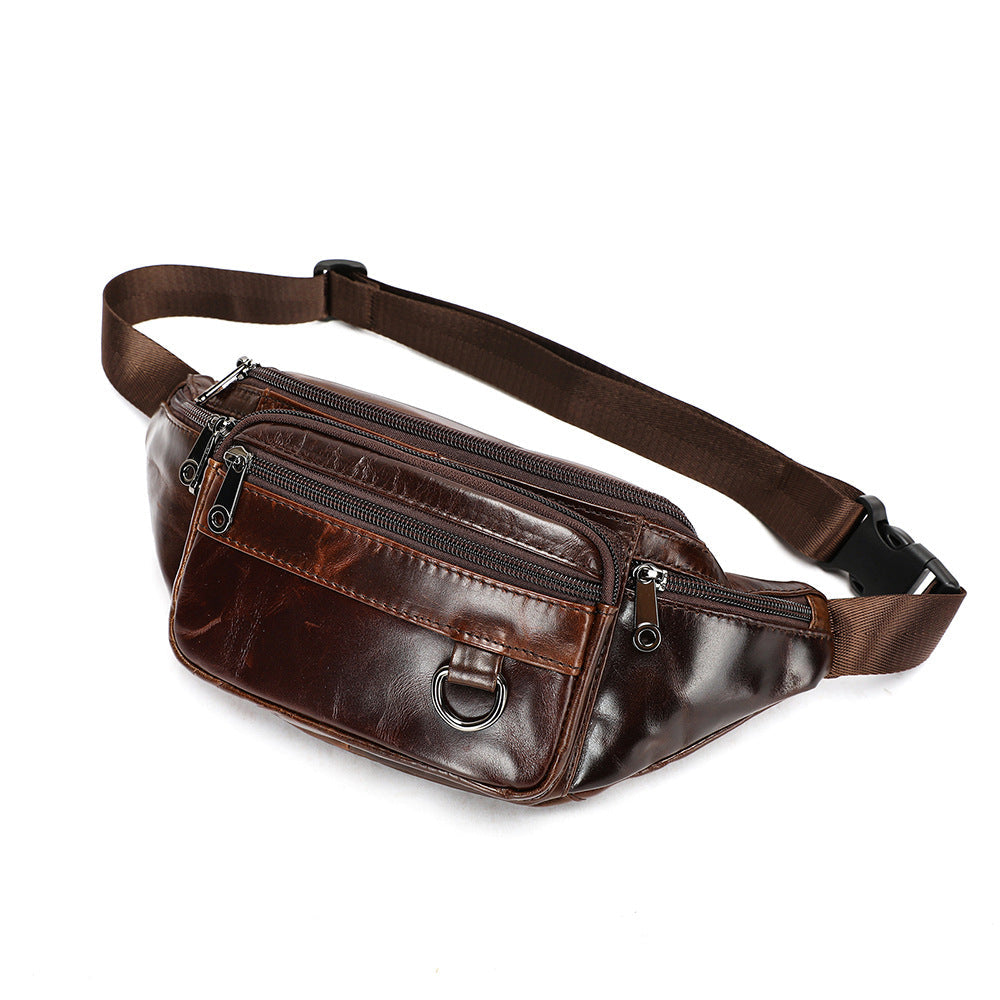 Multifunctional Mens ShoulderCrossbody Waist Bag