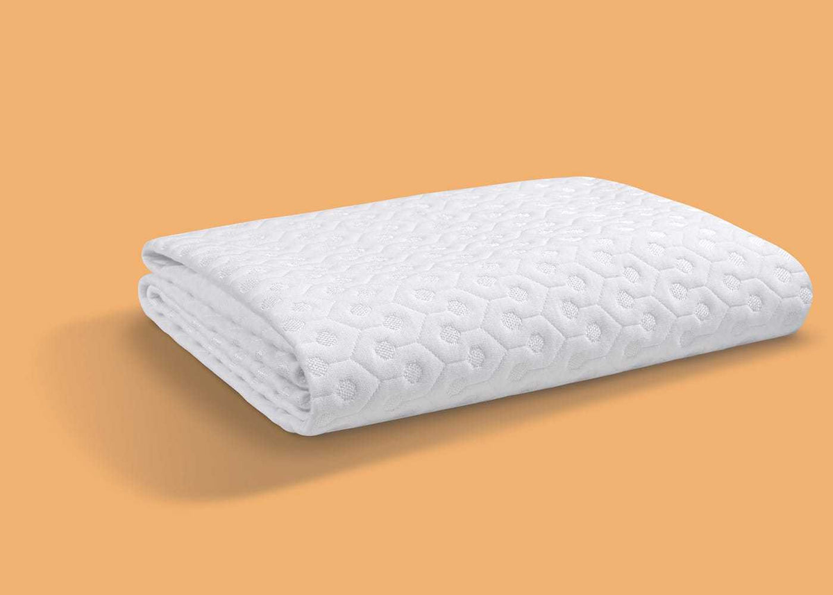 BedGear Dri-Tec Split California King Mattress Protector, White