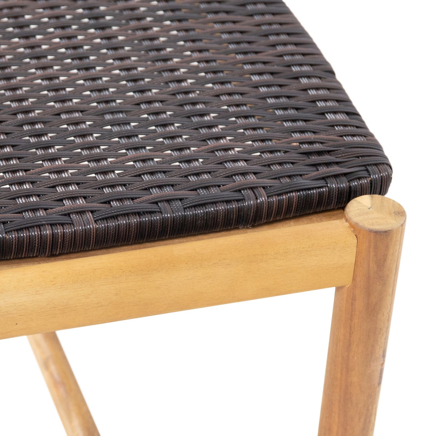 Cambria Rustic 3 Seater Bench - Teak