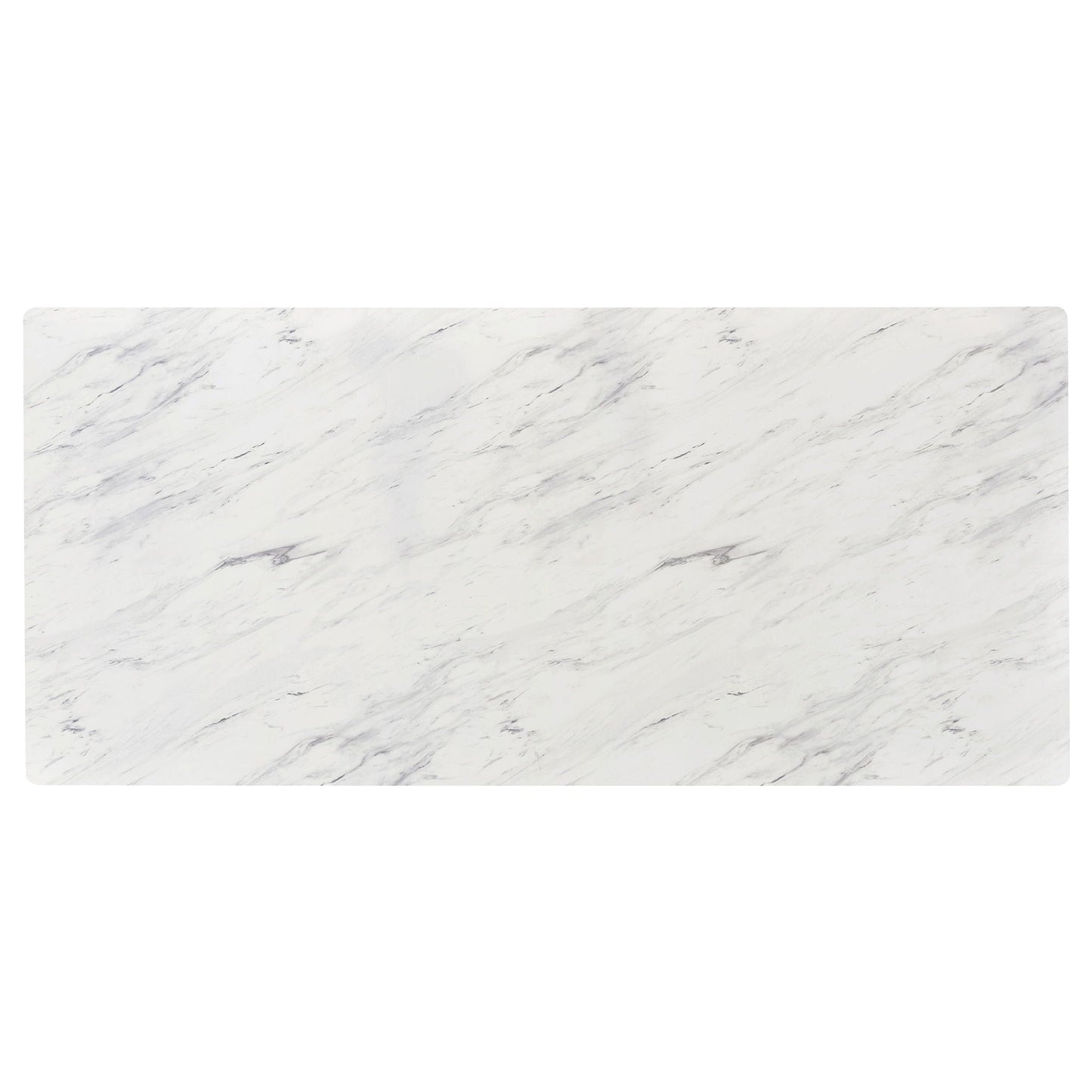 Vesper - Dining Rectangular Table - White Marble