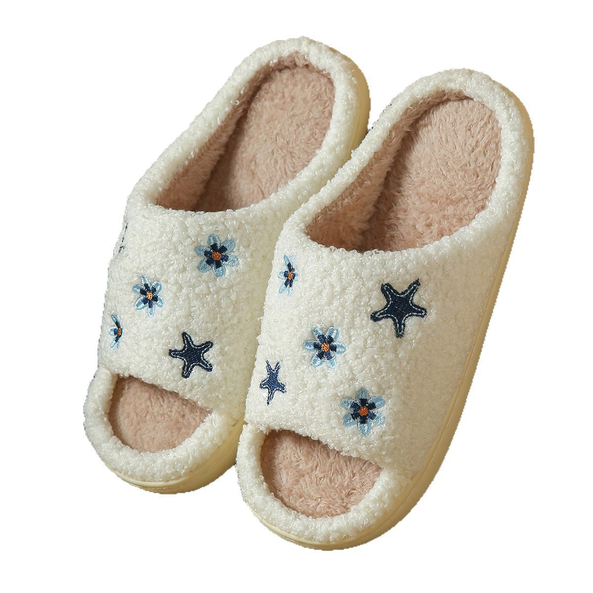 Cute Cartoon Flower Slippers For Cozy Home Comfort