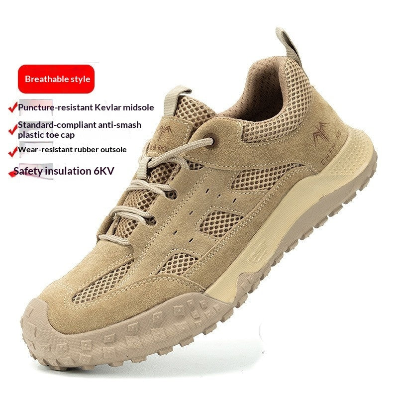 Labor Insurance Shoes For Men Are Smash-proof