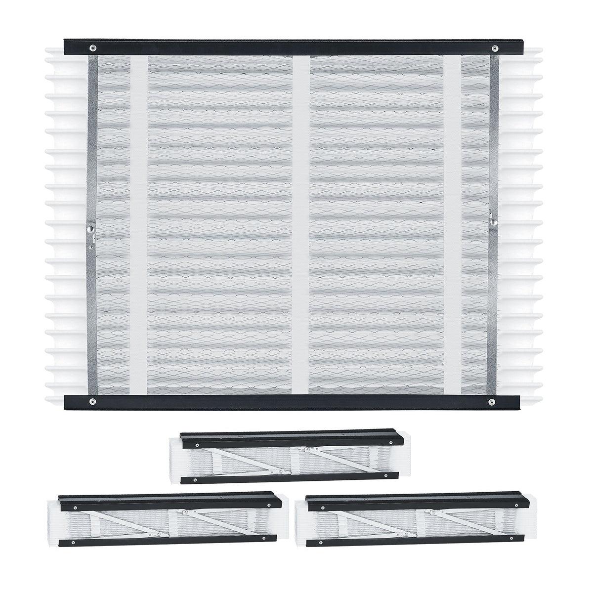 Air Filters MERV 11 Electrostatic Pleated HVAC Furnace Filter 4-Pack