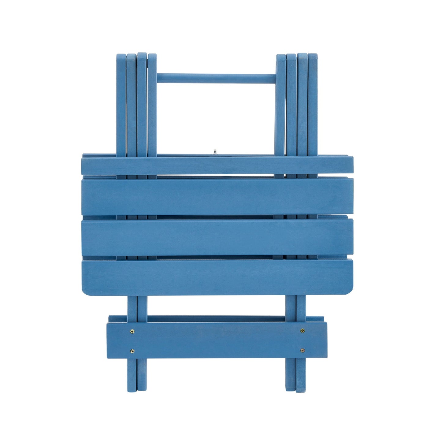 Folding Square Table For Backyard - Blue