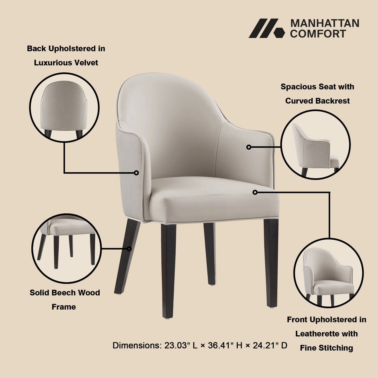 Hillman - Modern Armchair