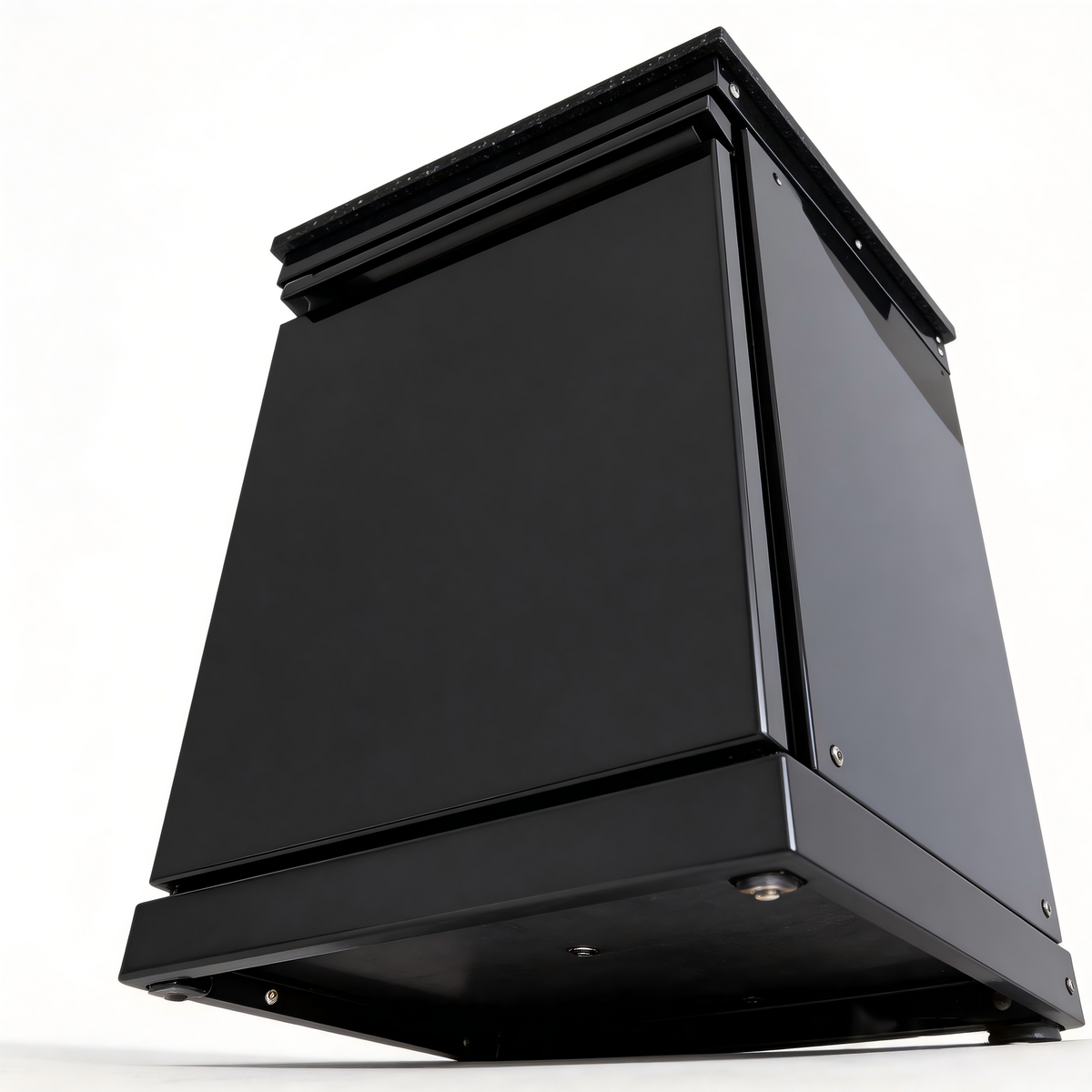 Black Single-door Storage Locker Outdoor Kitchen Islands