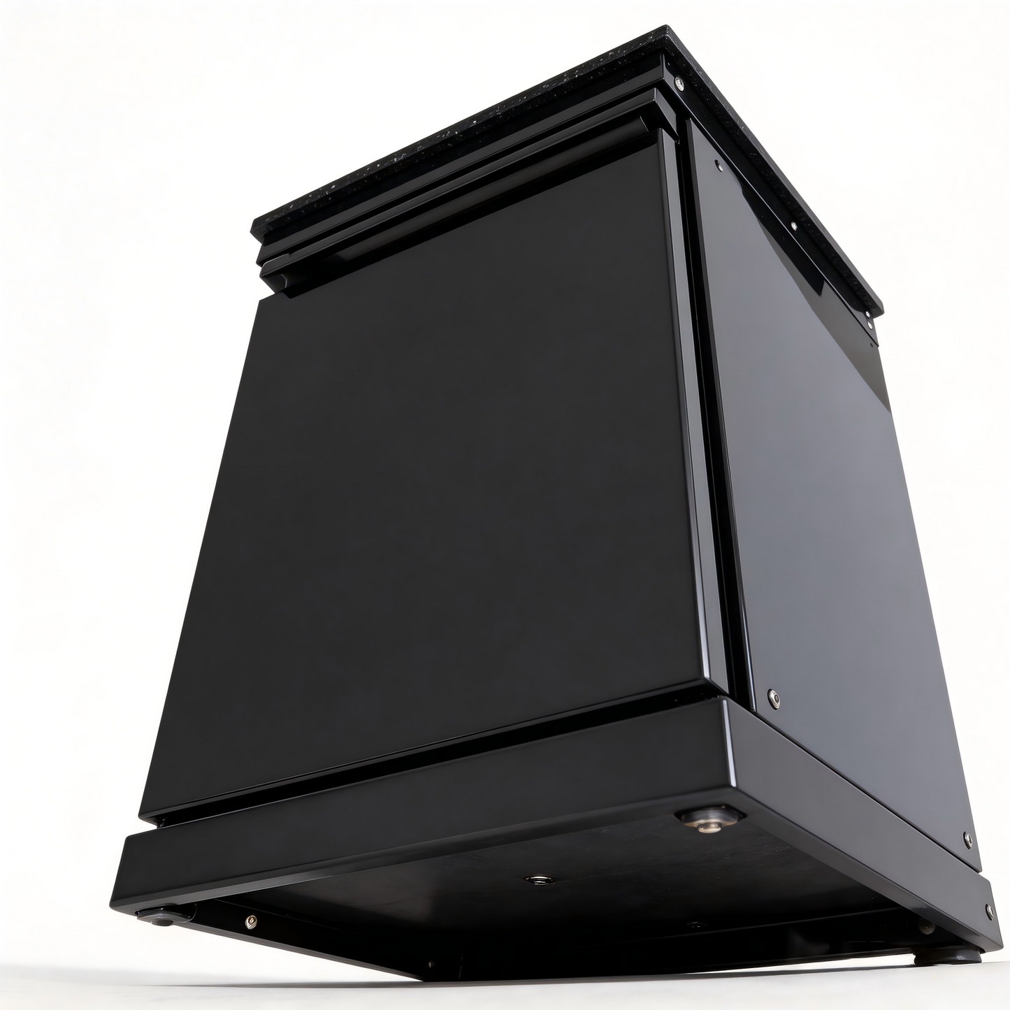 Black Single-door Storage Locker Outdoor Kitchen Islands