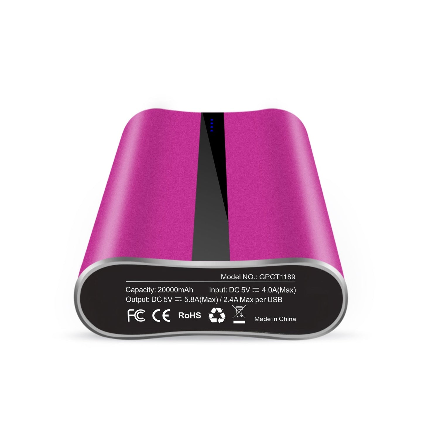 Portable Charger 20000mAh Power Bank Total 5.8A Output 3-USB Ports External_x000B__x000B_Battery Pack Portable Phone Charger for IOS Phone11/Pro/Max/8/X/XS iPad S