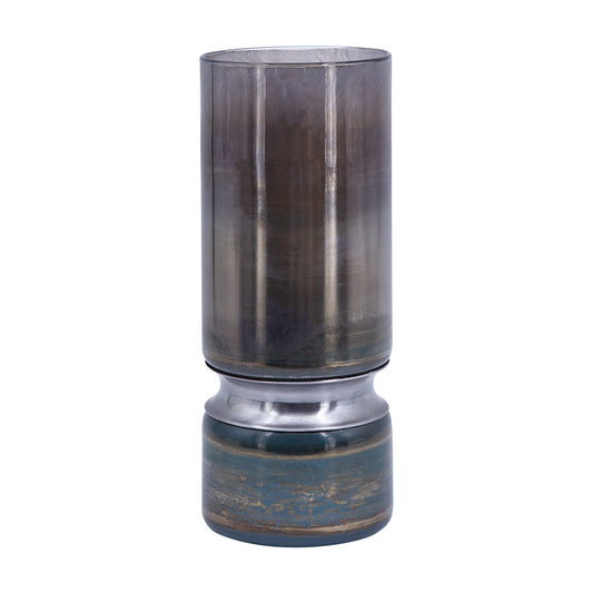 D5.1x13.2" Glass Vase