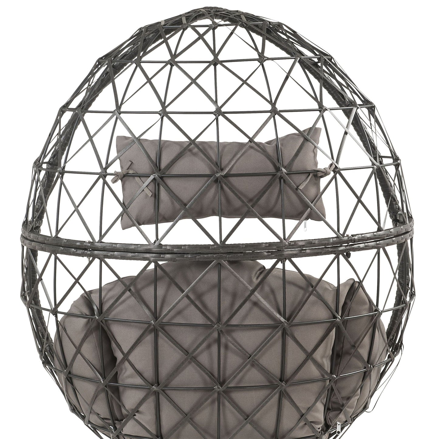 Aeven - Patio Lounge Chair - Light Gray