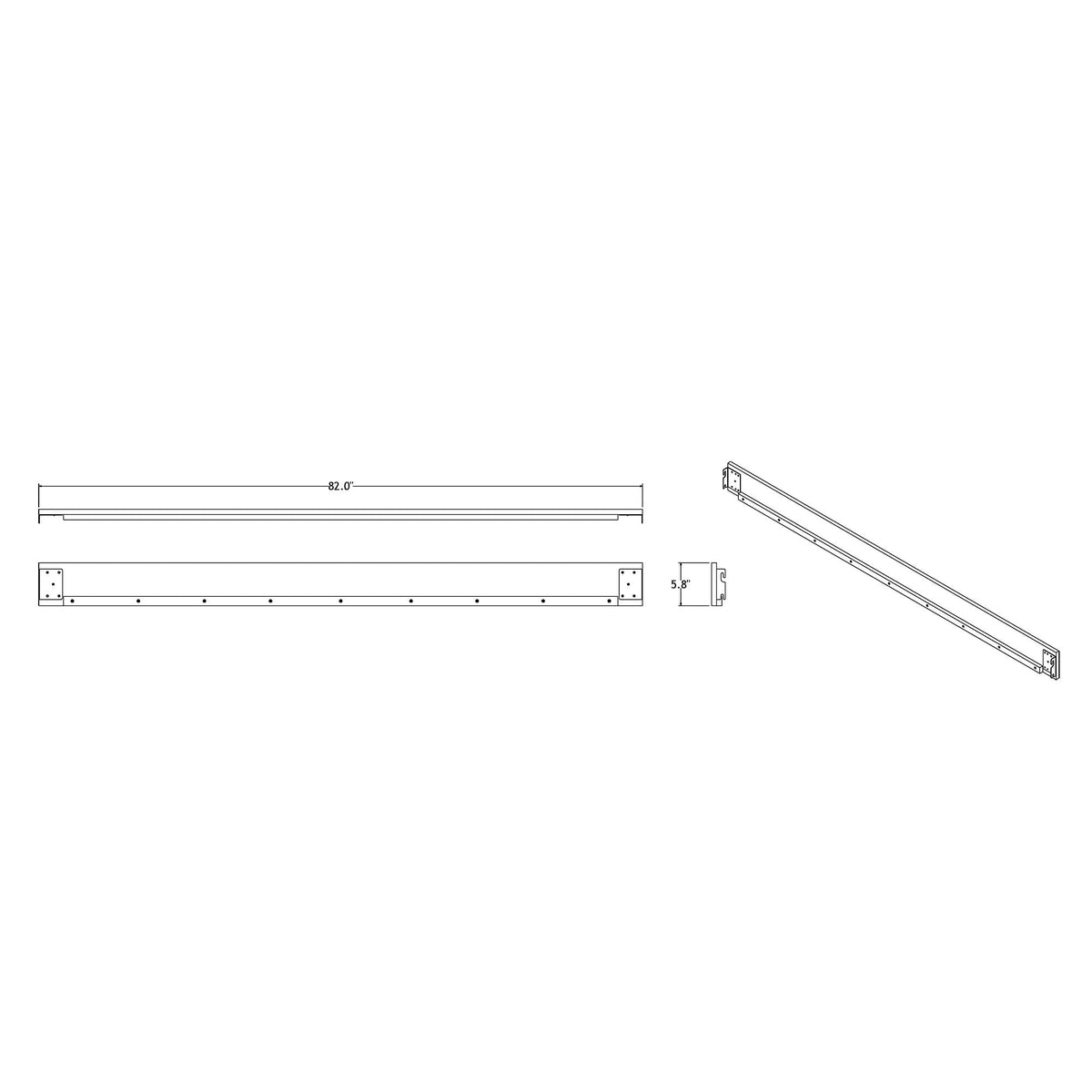Adelaide - Bed With LED