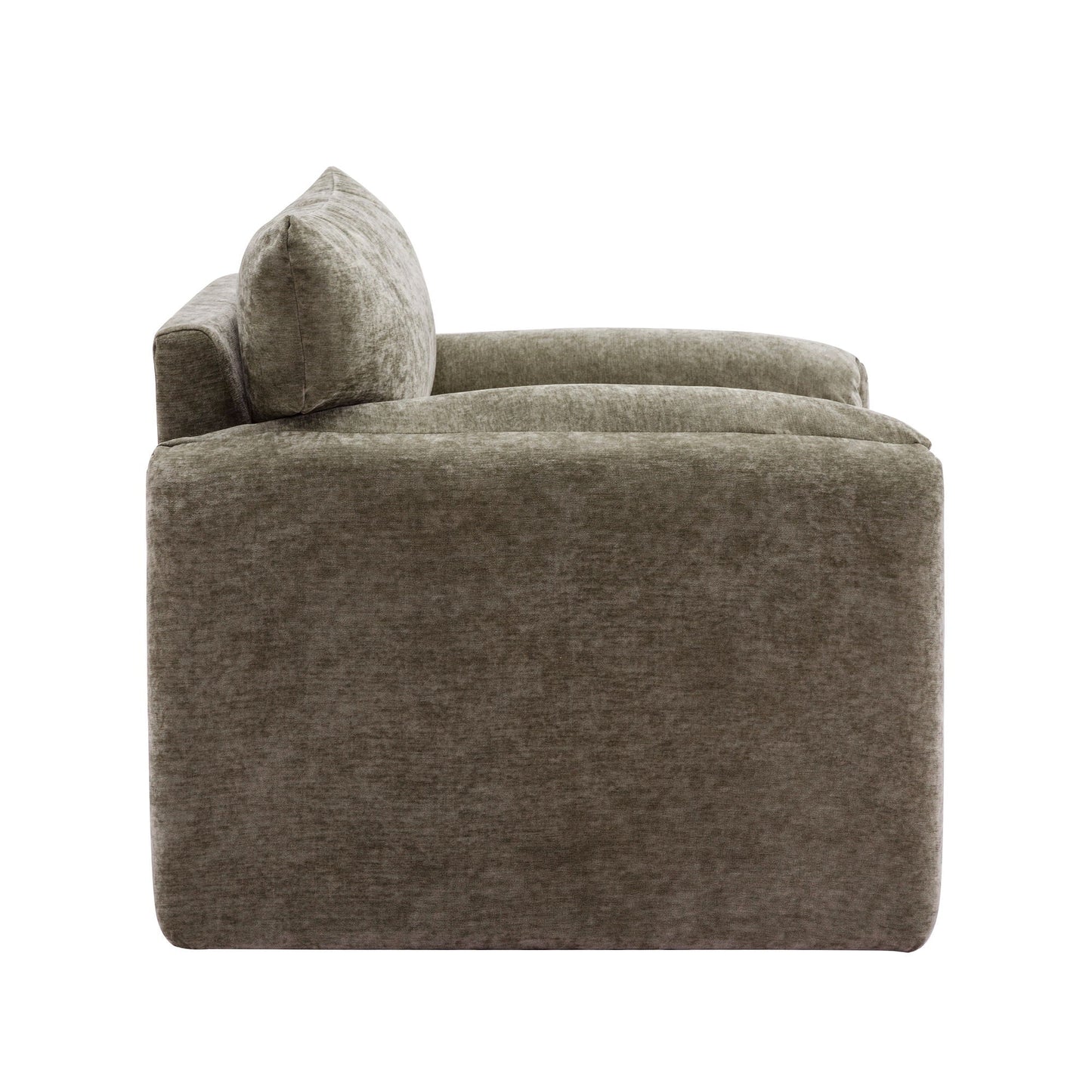 Oversized Accent Single Sofa Lounge Chair - Matcha Green