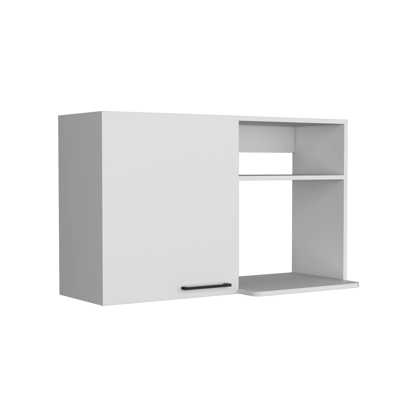 Burwood Kitchen Wall Cabinet with 2 Doors and Shelves - White