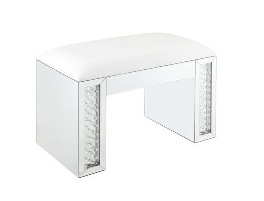 Nysa Rectangular Armless Stool
