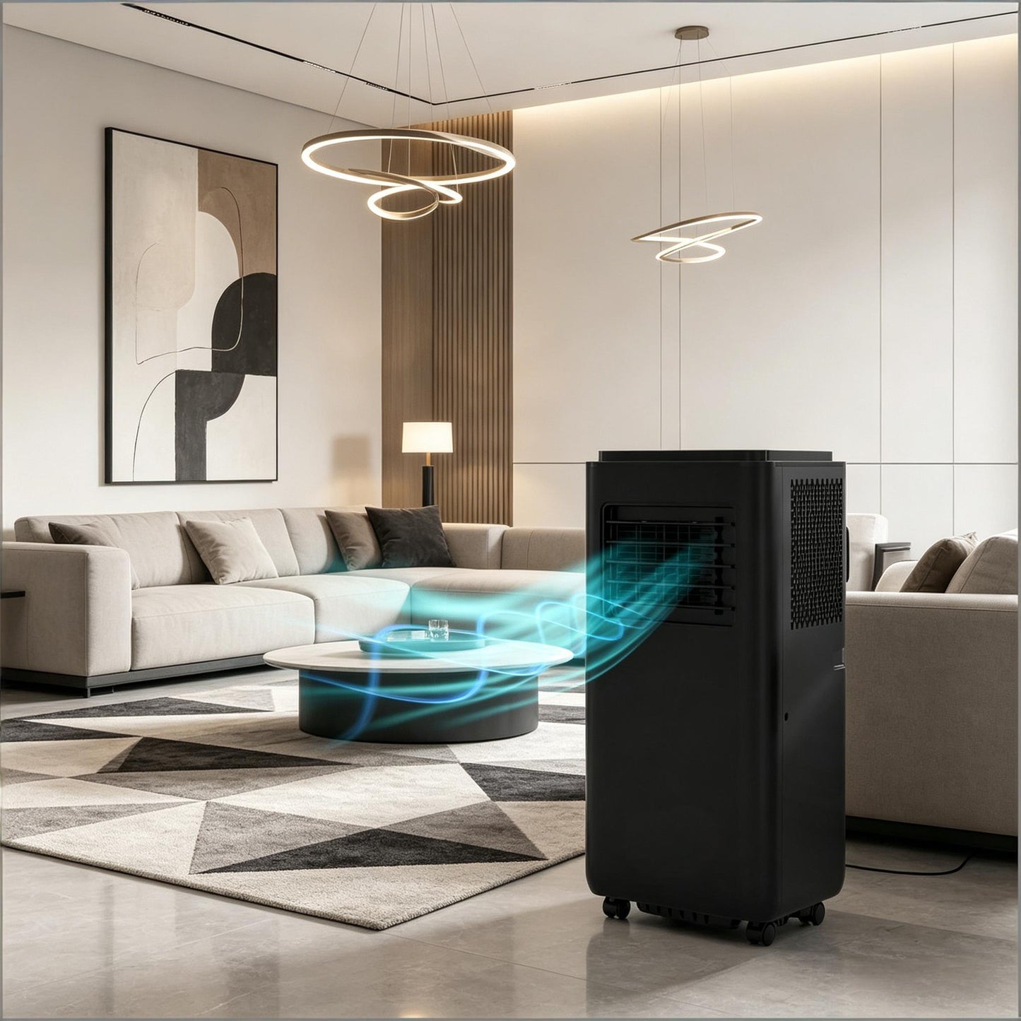 Air Conditioner with Five Modes, Portable Air Conditioner