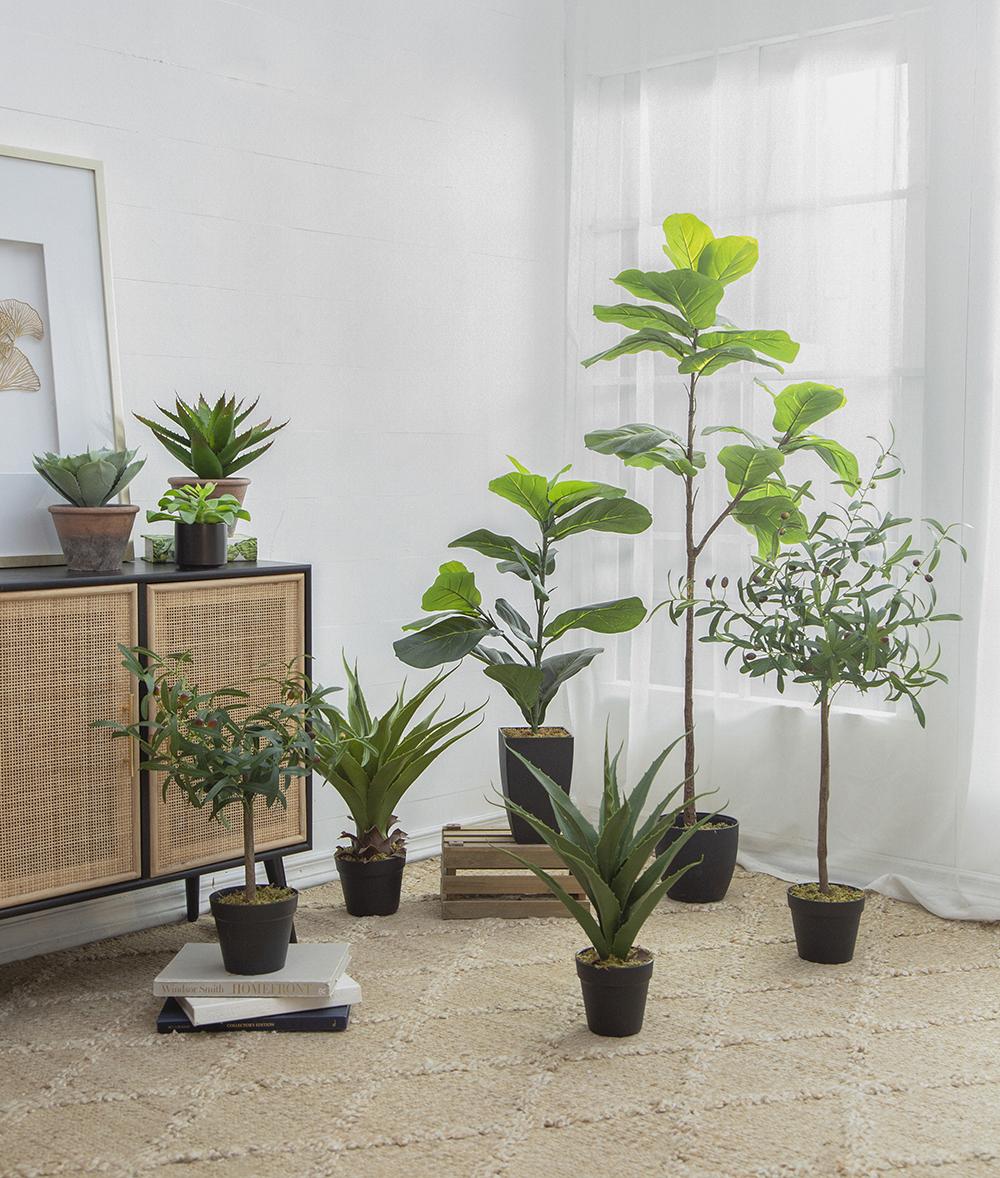 20x16x35" Artificial Fiddle-Leaf Fig Potted Plant