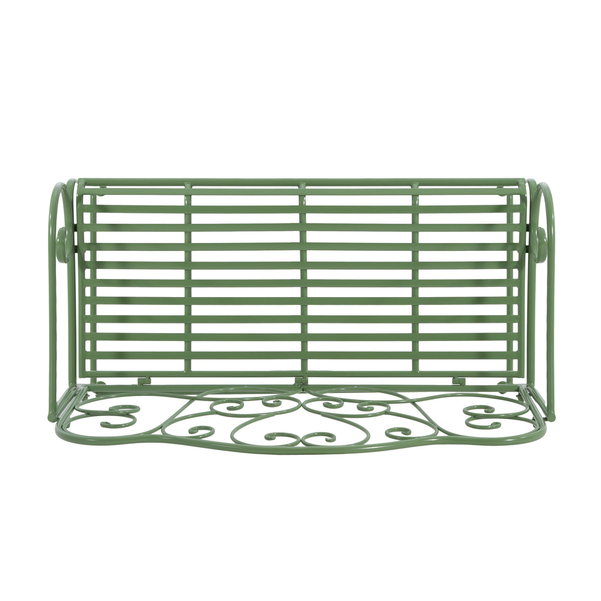 Sunnydaze Outdoor Garden Bench - Green