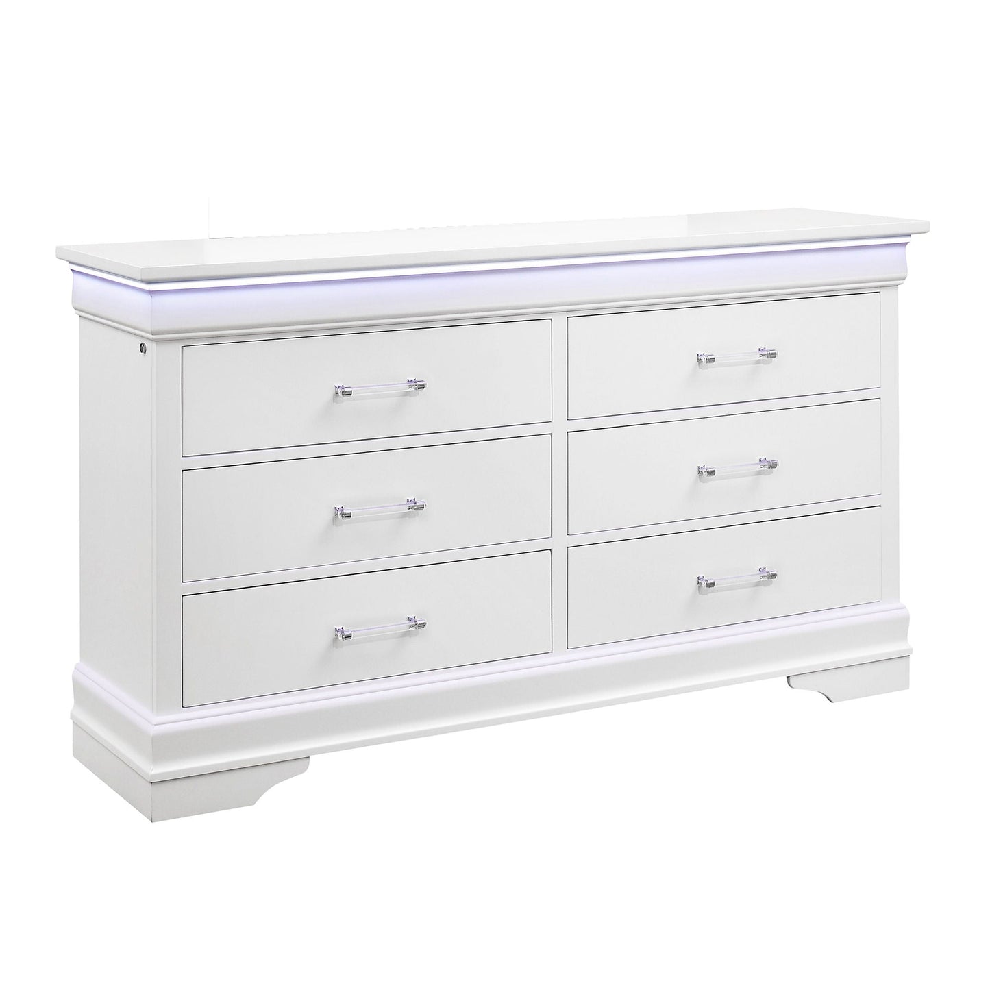 Charlston - 5 Piece Bedroom Set With LED Headboard
