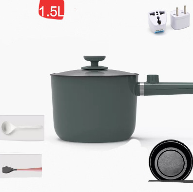 Mini Electric Hot Pot for Portable Cooking - Compact Plug-in Household Cooker