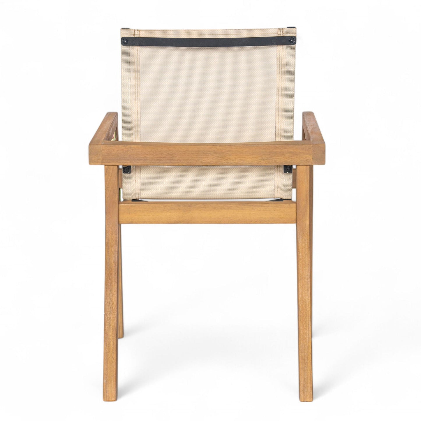Belfast - Dining Chair With Acacia Wood Frame And Seating (Set of 2)