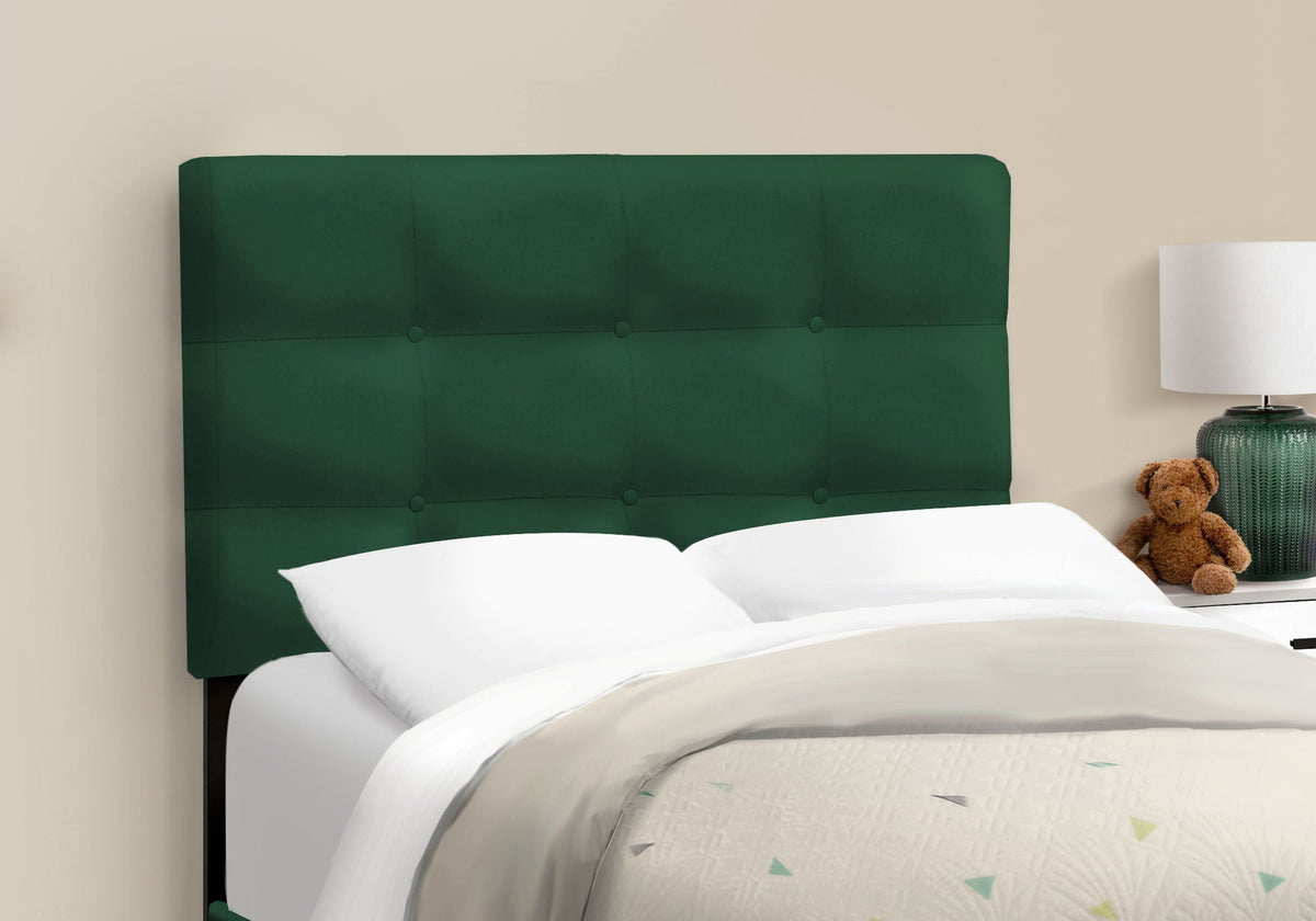 Transitional Upholstered Bed Frame