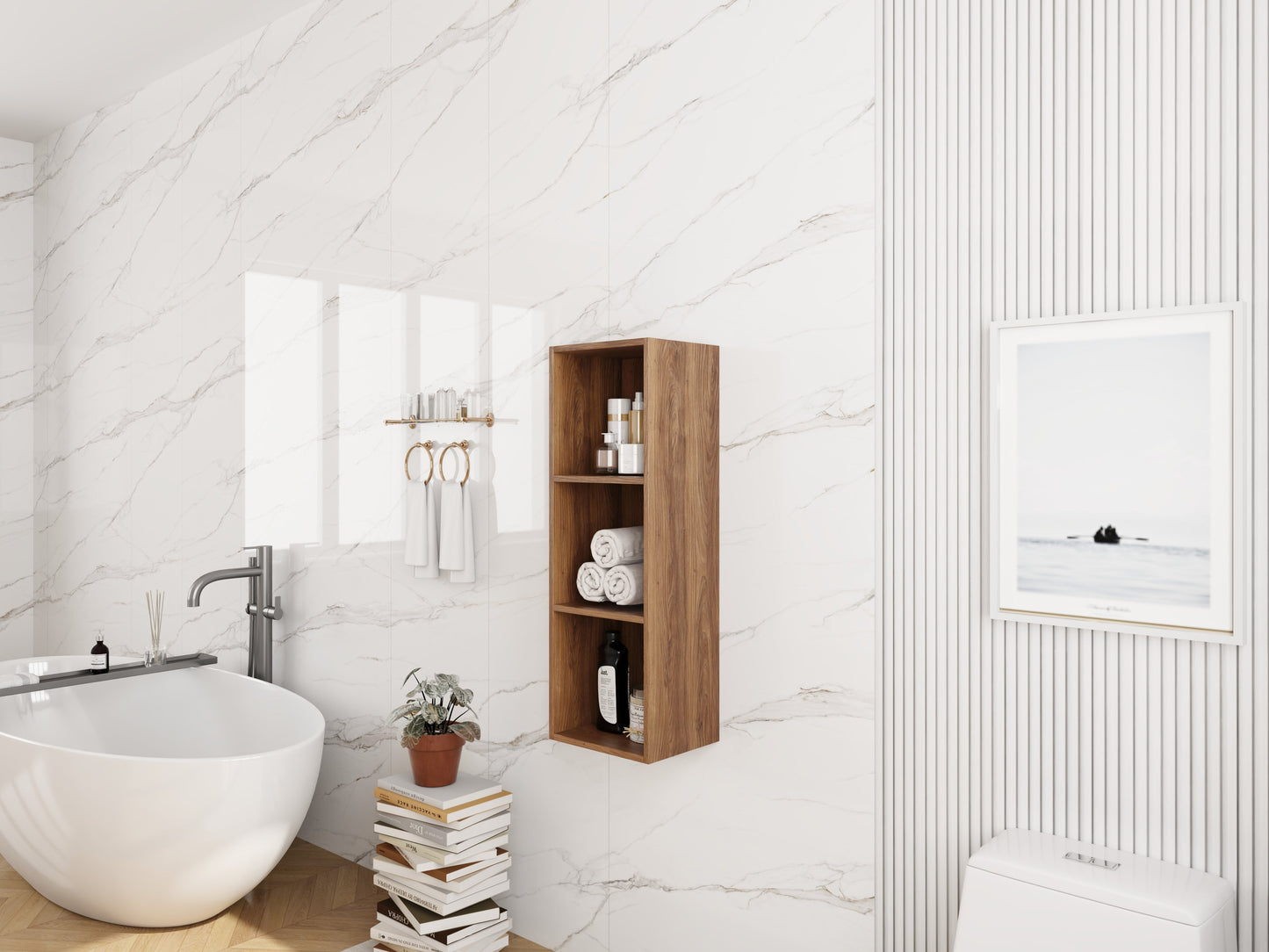 12 Inch Small Wall Mounted Storage Shelves