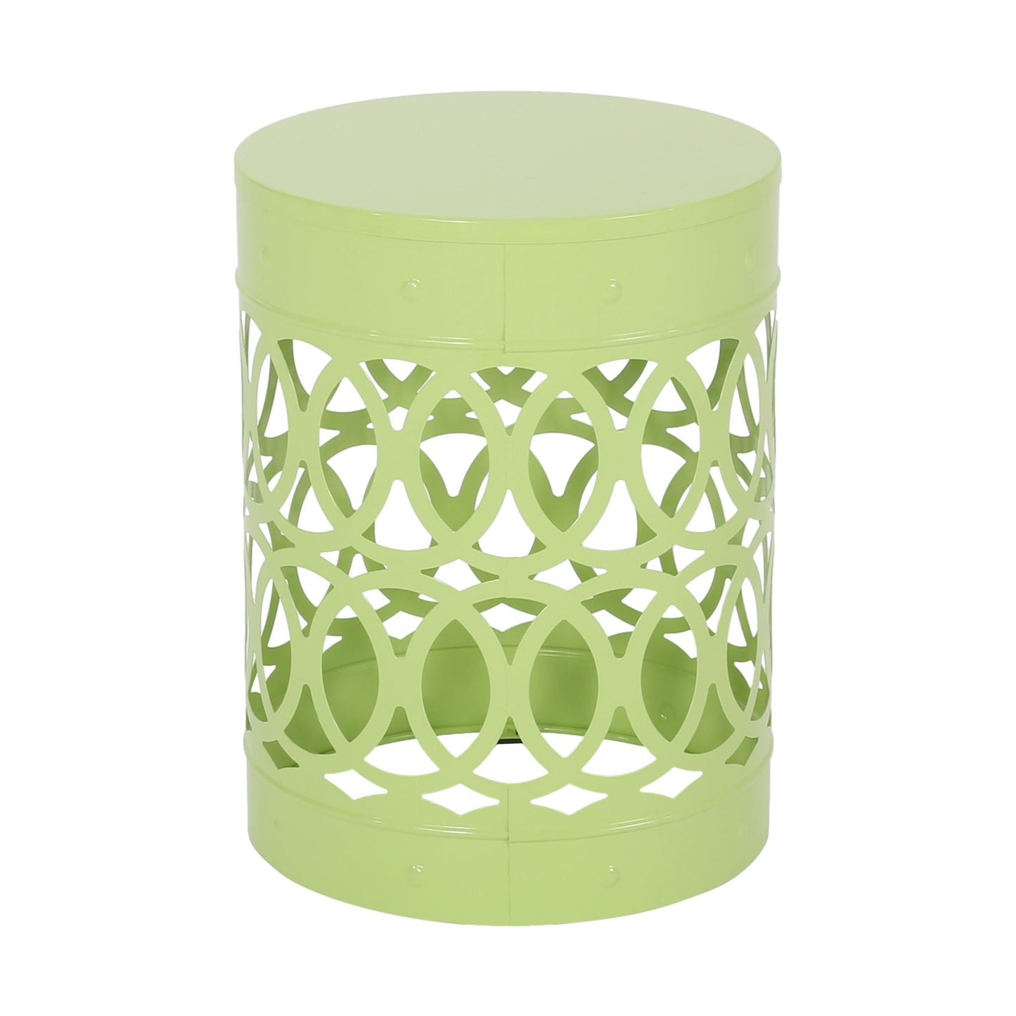 Outdoor Metal Side Table Set of 2