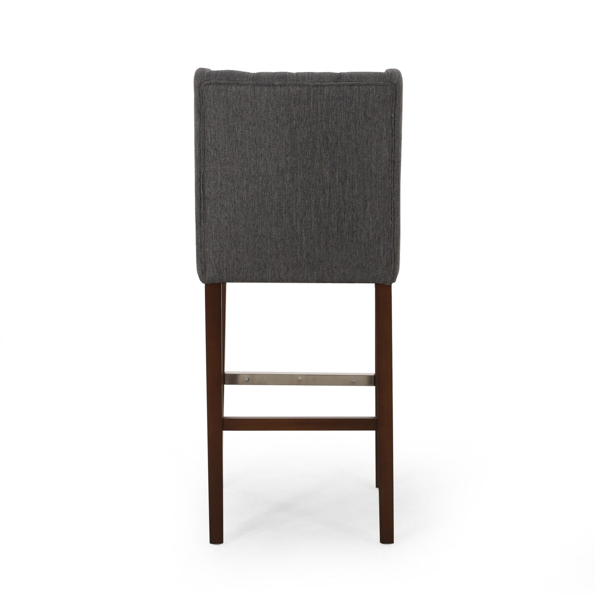 Solstara Upholstered Dining Barstool with Button Tufted and Wing Back