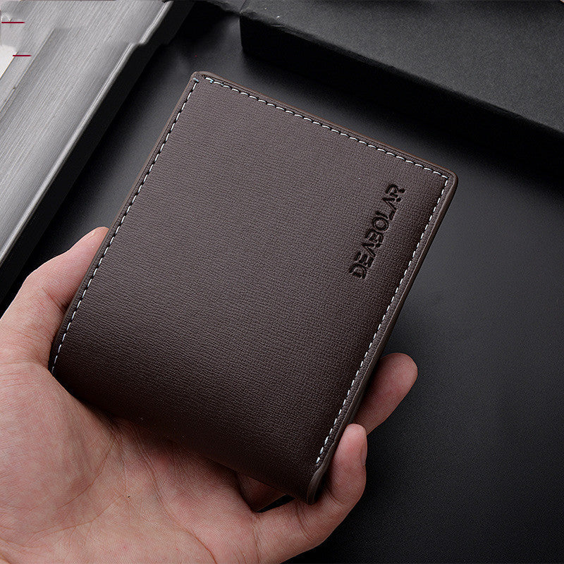 Foreign Trade Hot Selling New Men''s Wallet Leisure