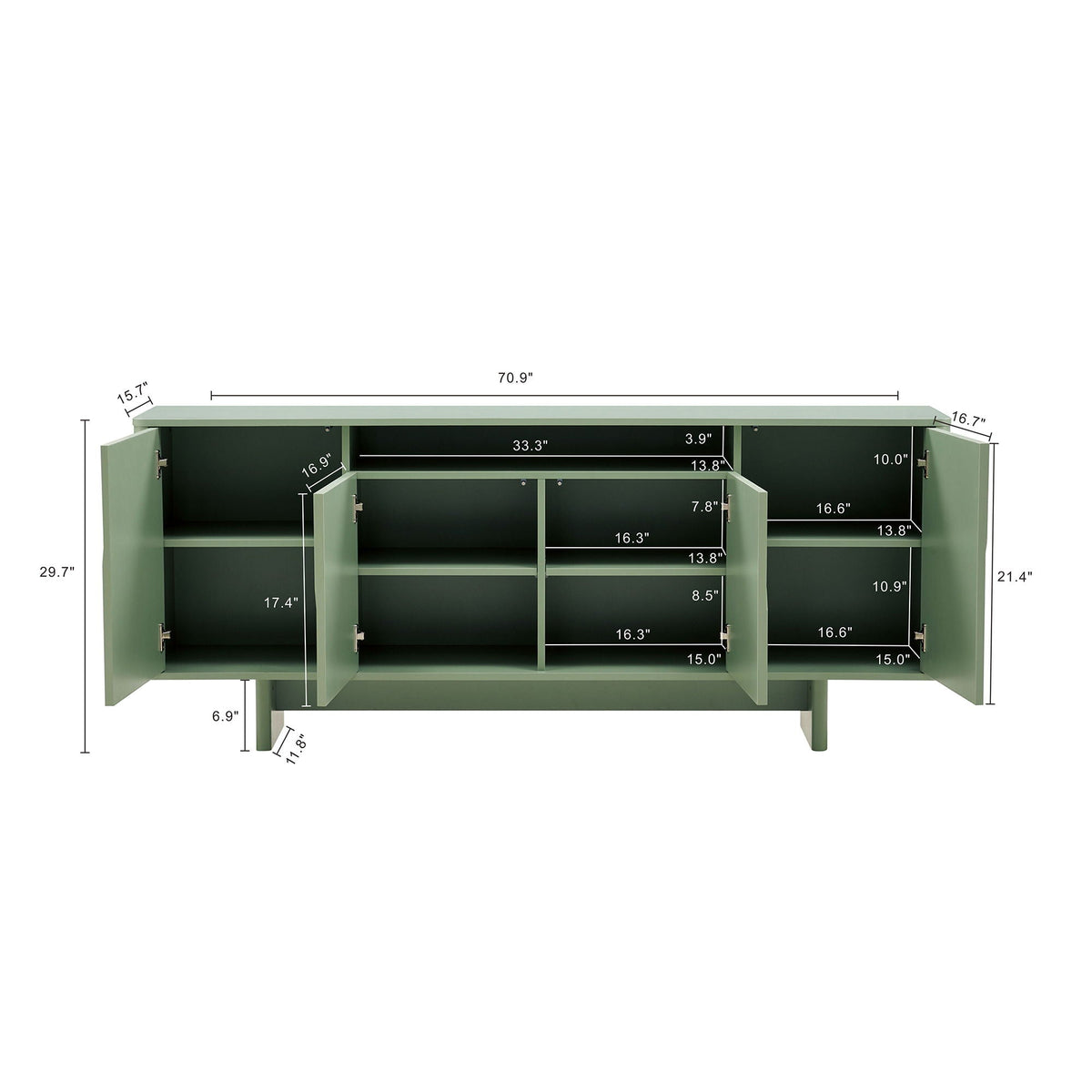 Ella - Sideboard With Adjustable Shelves