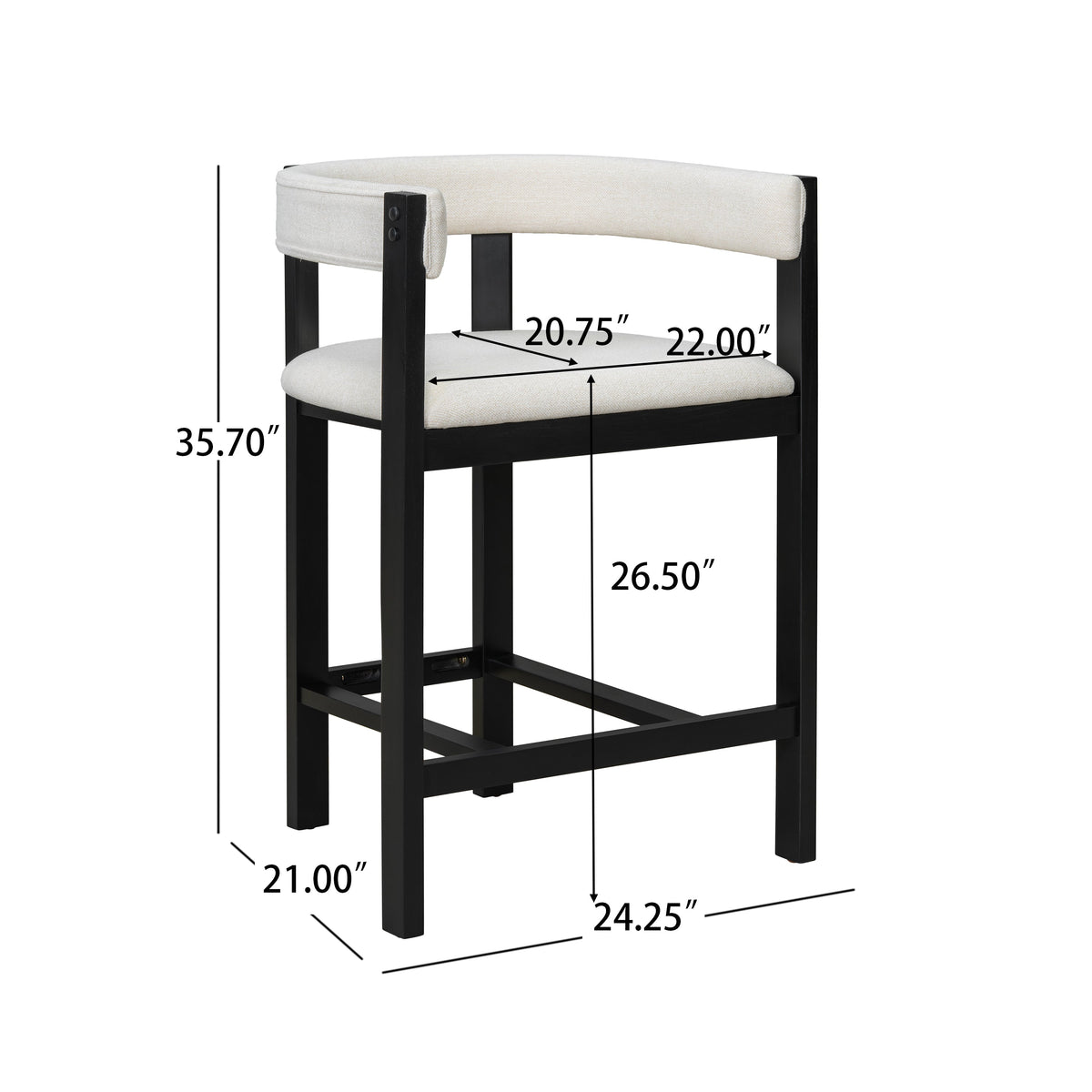 Counter Stool Set of 2