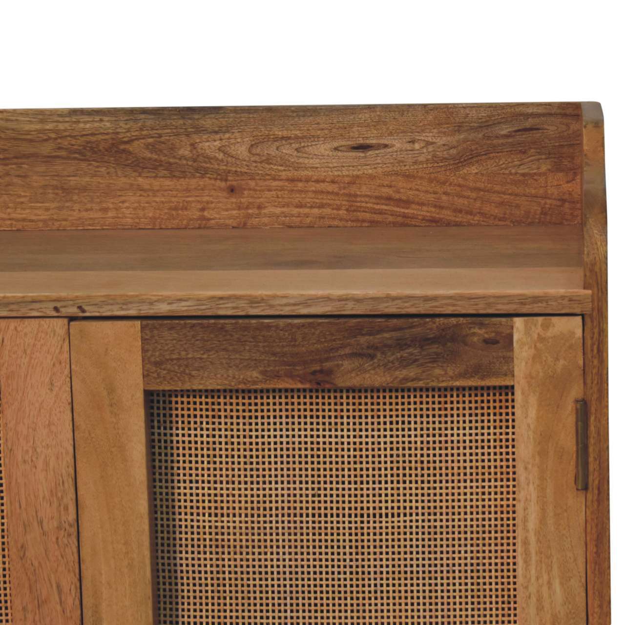 Larissa - T Bar Raised Cabinet - Brown