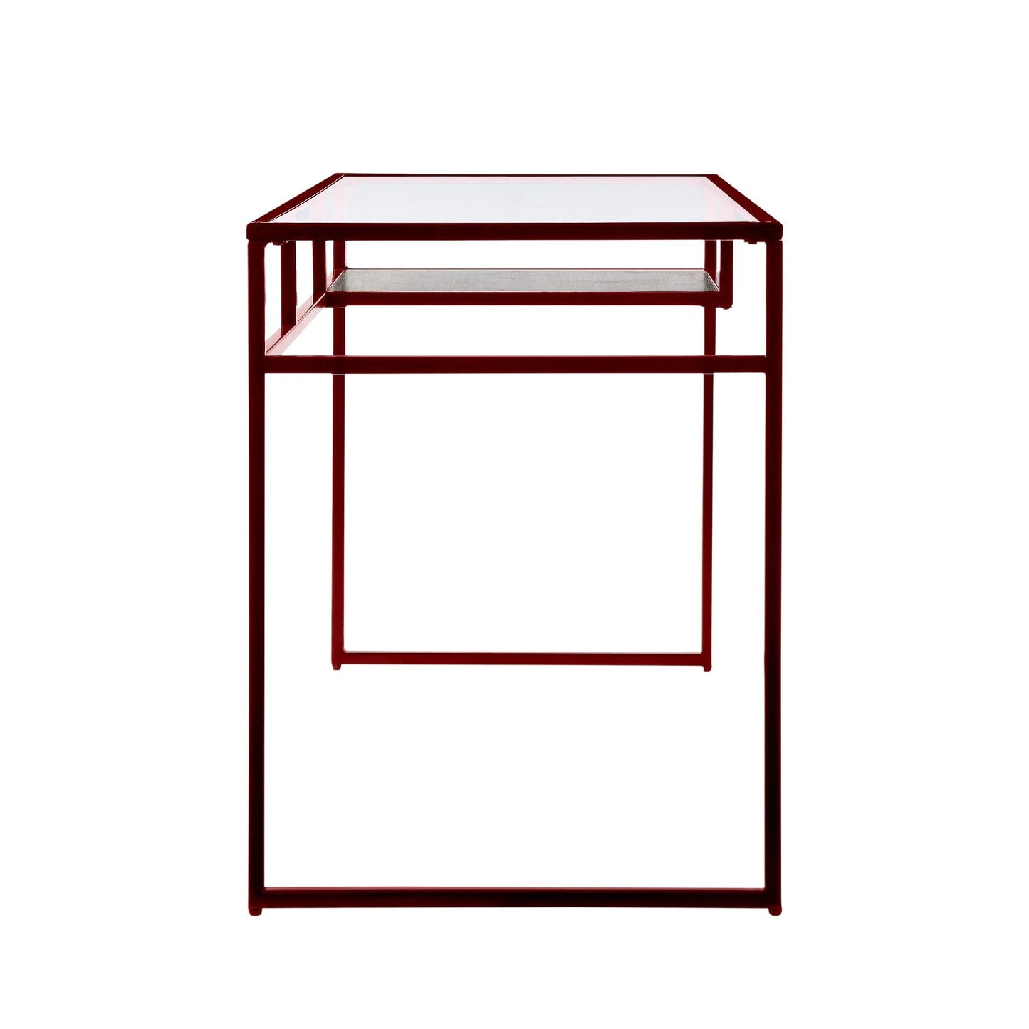Yasin - Glass Top Writing Desk
