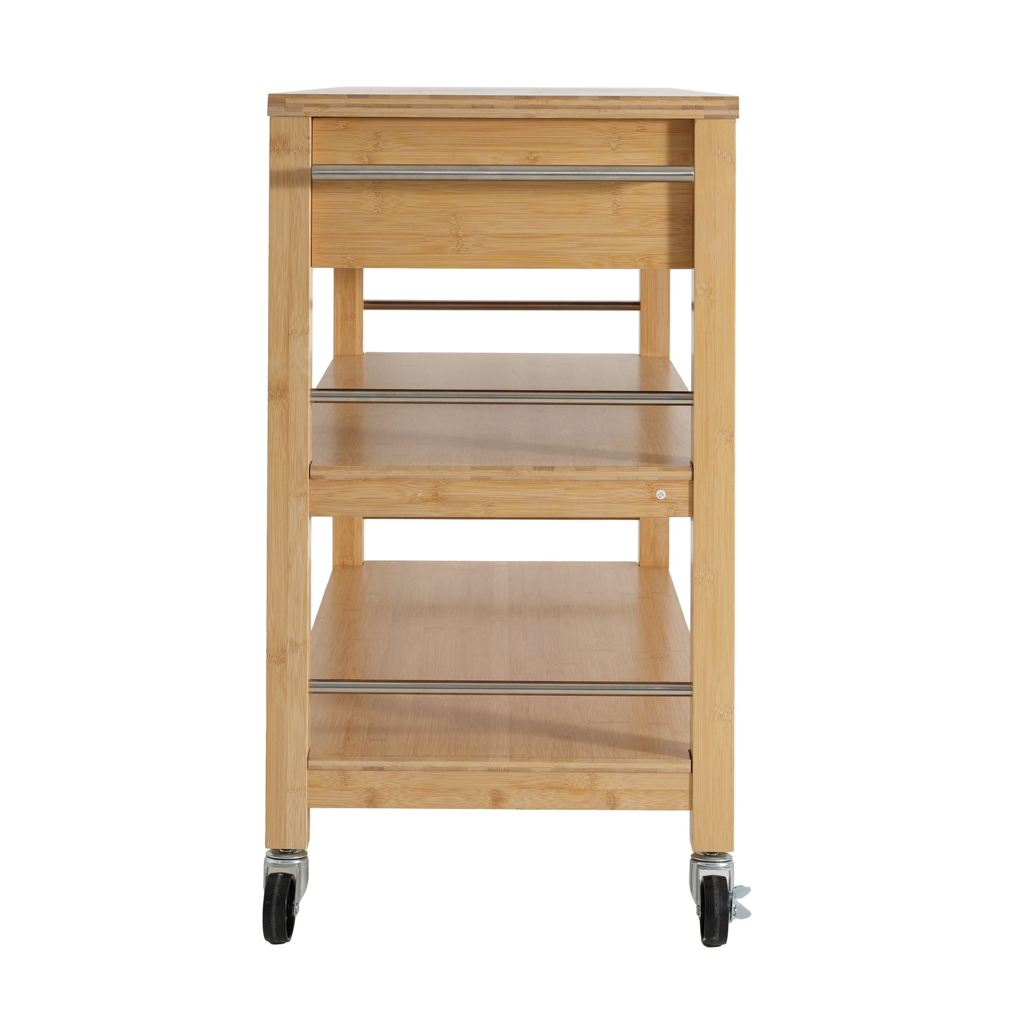 Indoor Multifunctional Bamboo Kitchen Cart