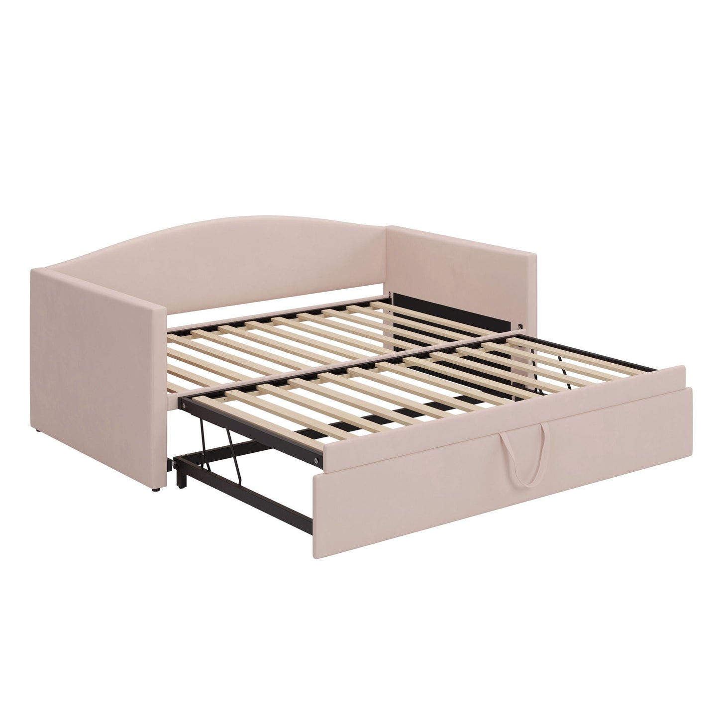 Daybed With Pop Up Trundle, Upholstered Sofa Bed