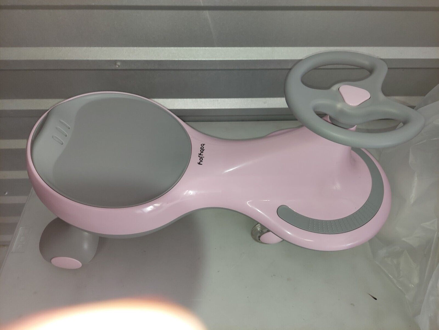 Flashing Pink Wiggle Car Ride-On Toy for Endless Fun