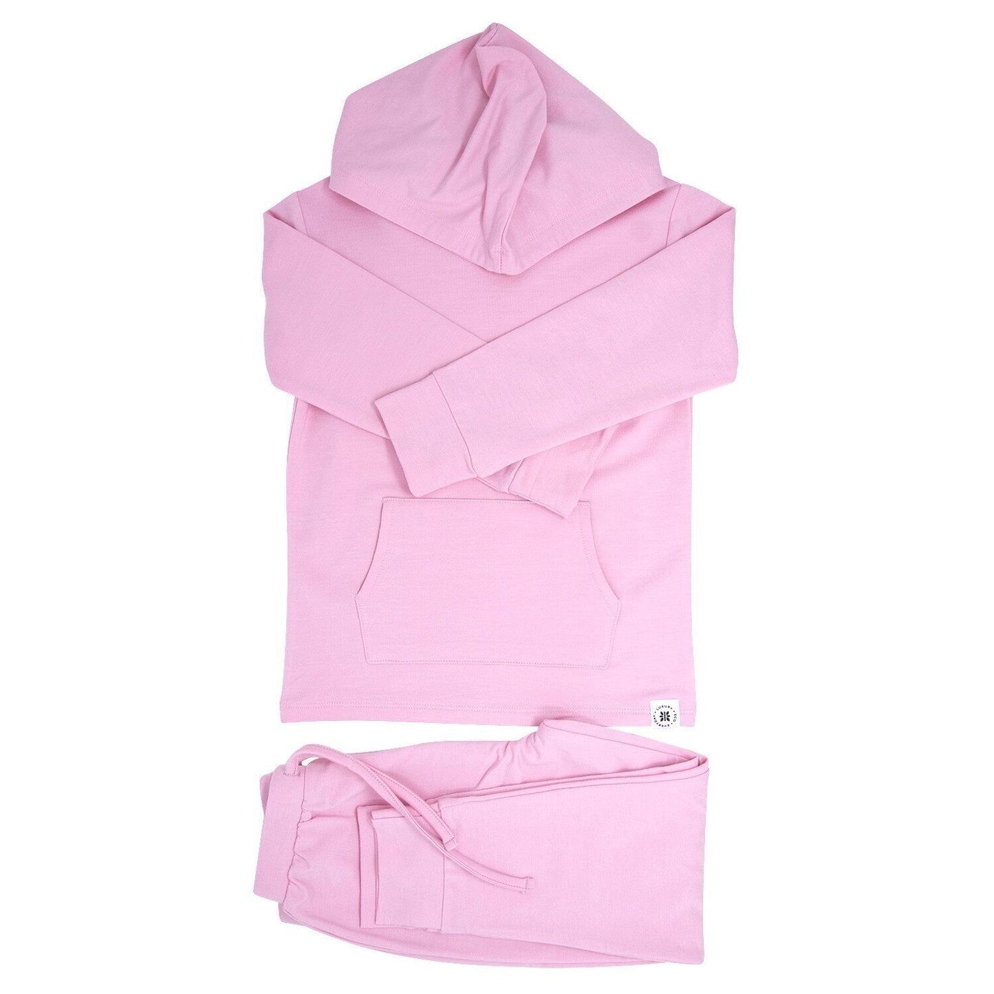 Hooded Jogger Set Carnation Pink