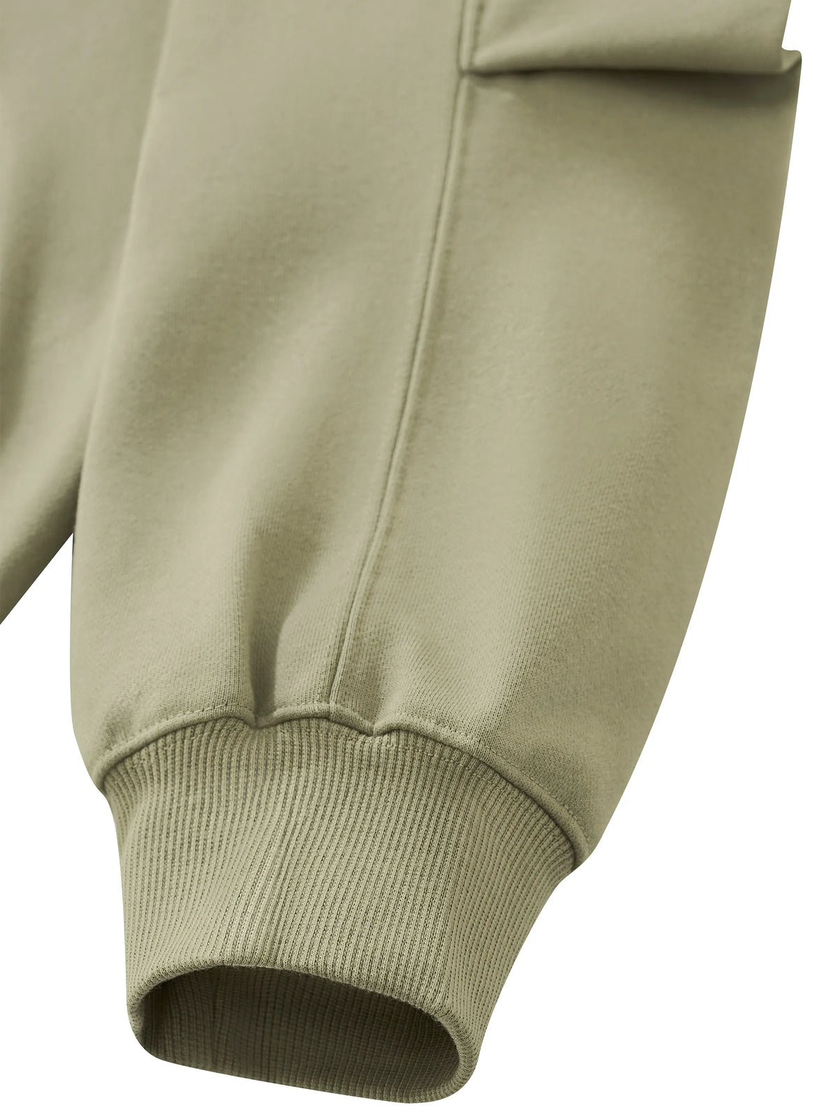 Unisex Heavyweight Ruched Sleeves Hoodie