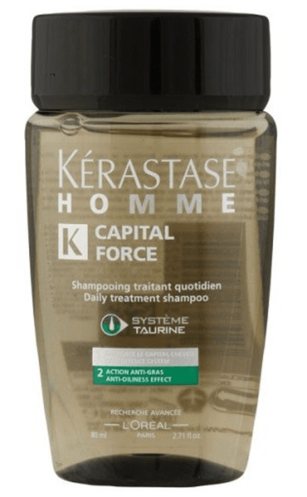Kerastase – Homme Bain Capital Force système Taurine anti-Oiliness – Line Homme – 80 ml
