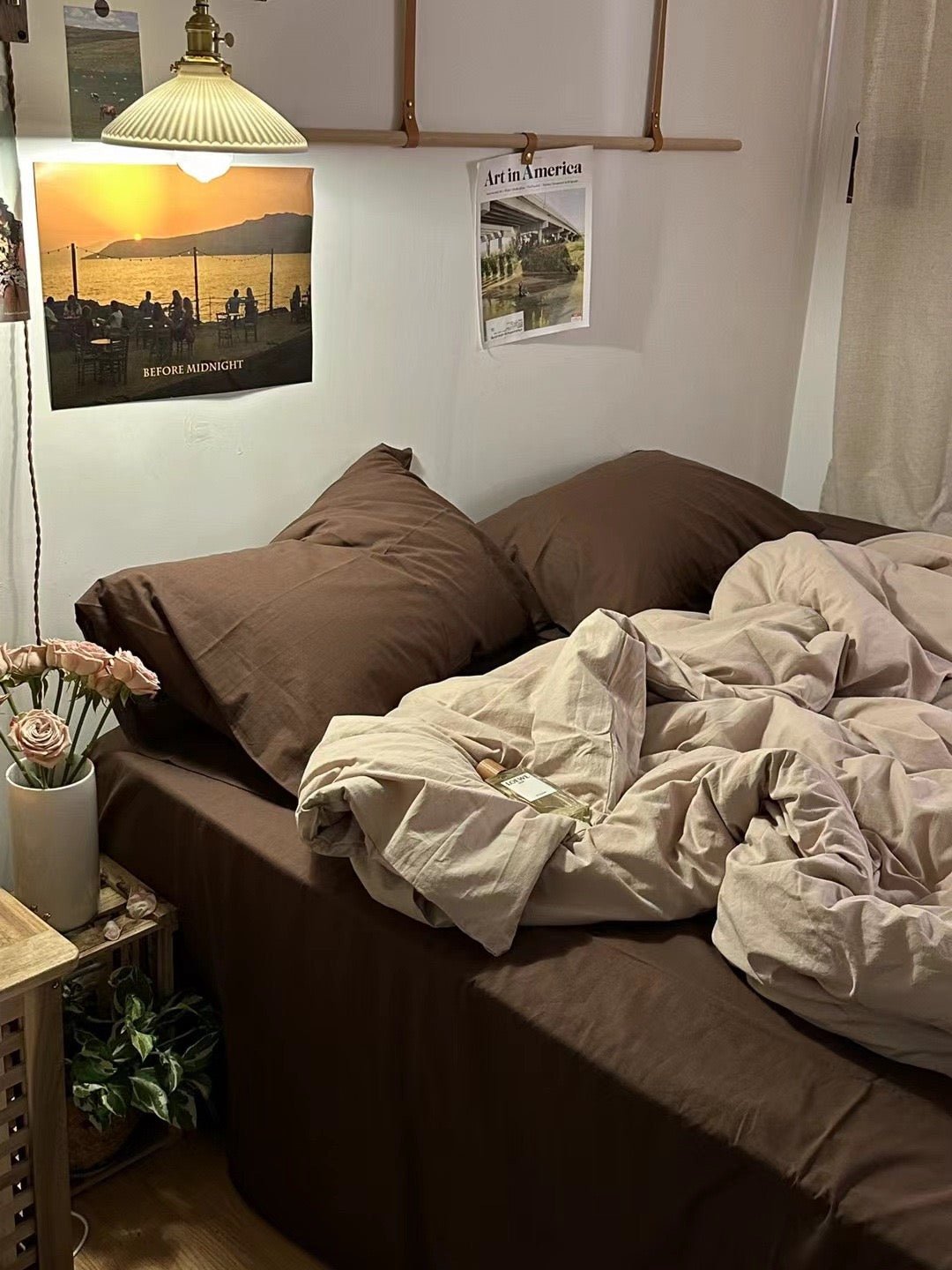 Latte Bedding Set / Brown
