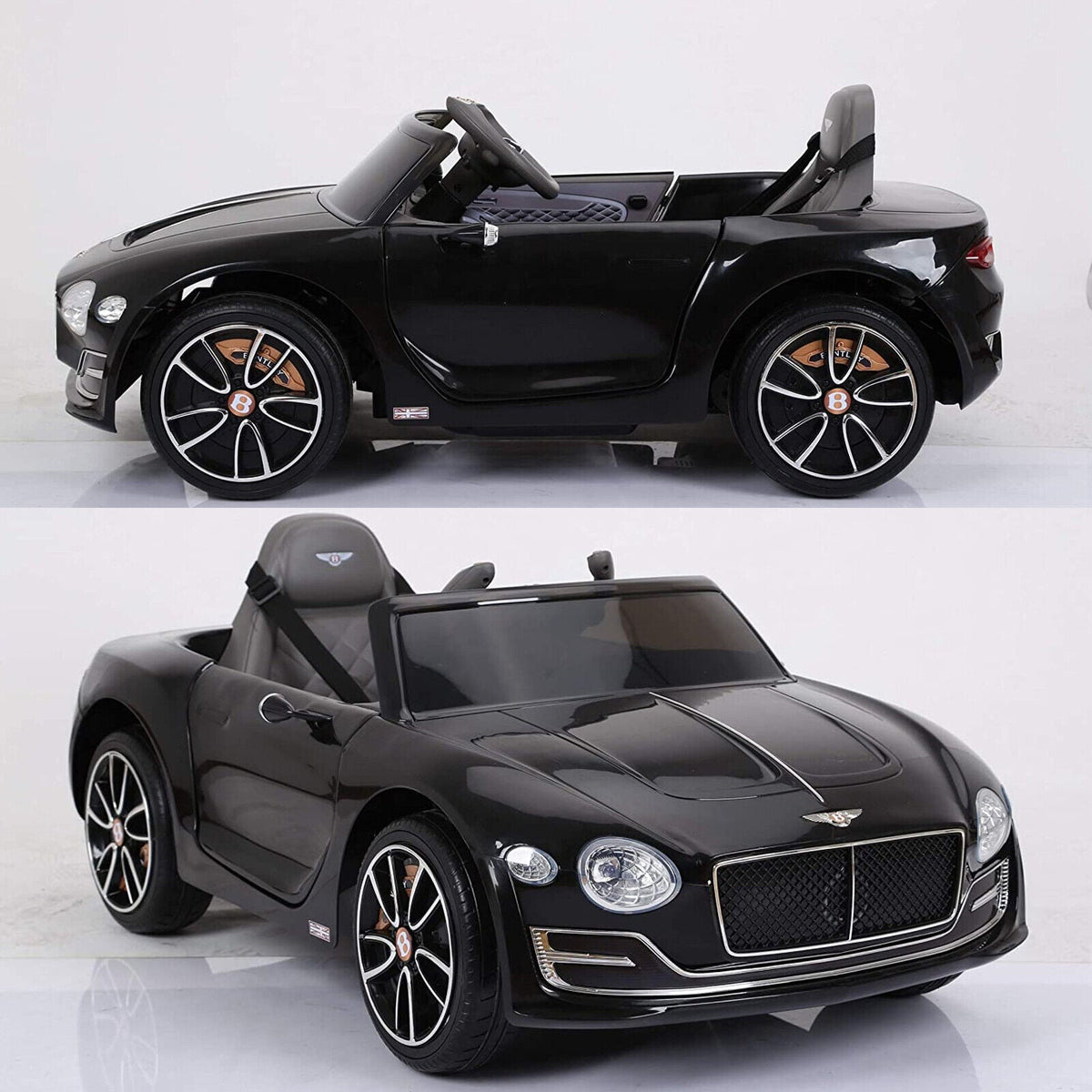 Electric Bentley Style Ride-On Car for Kids with Remote Control and MP3 Player