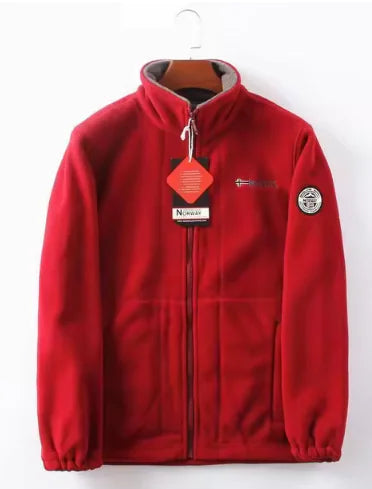 Men's Warm Fleece Jacket | For Autumn & Winter - # BOAA13210003