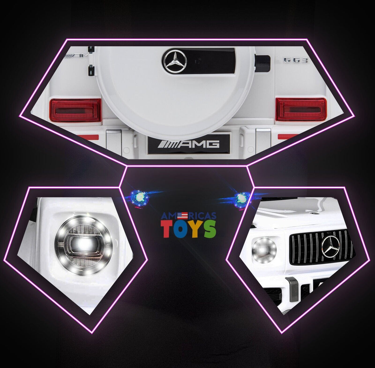 Mercedes-Benz Licensed 12V Ride-On Truck for Kids with Remote Control - Available in Multiple Colors