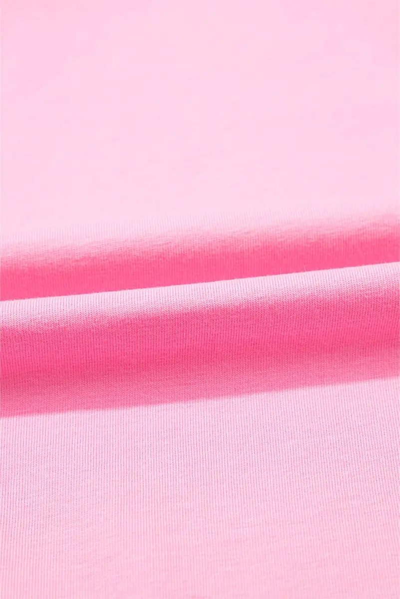 Accessories Love Salve Two-Tone Collared T-Shirt Women's Daily Casual Top - Half Button, Color Block