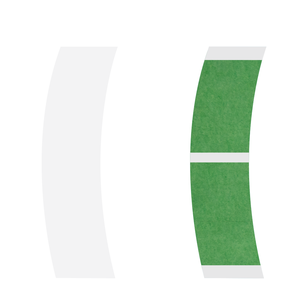 Walker Tape Easy Green Mini Tape Strips, 72 pc