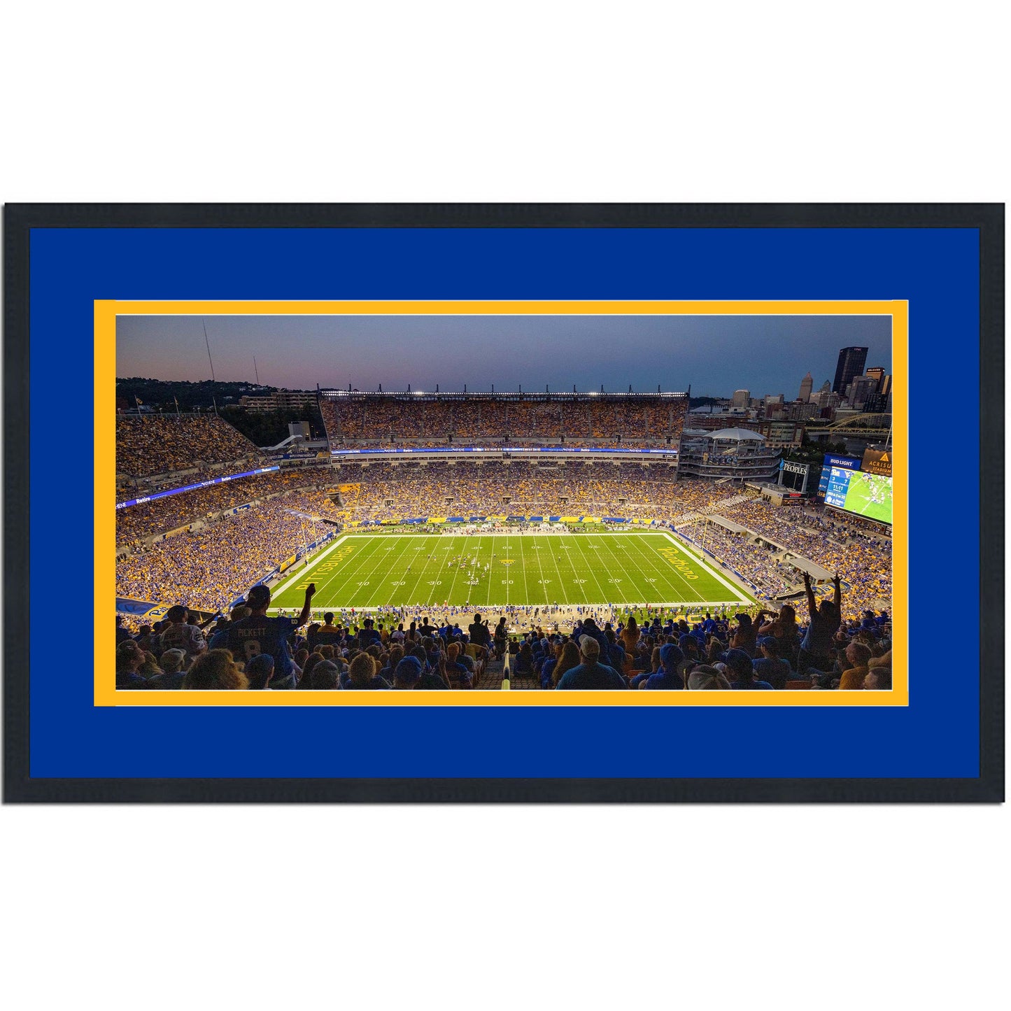 Framed Acrisure Stadium Pittsburgh Panthers 16x24 NCAA Football Photo Professionally Matted