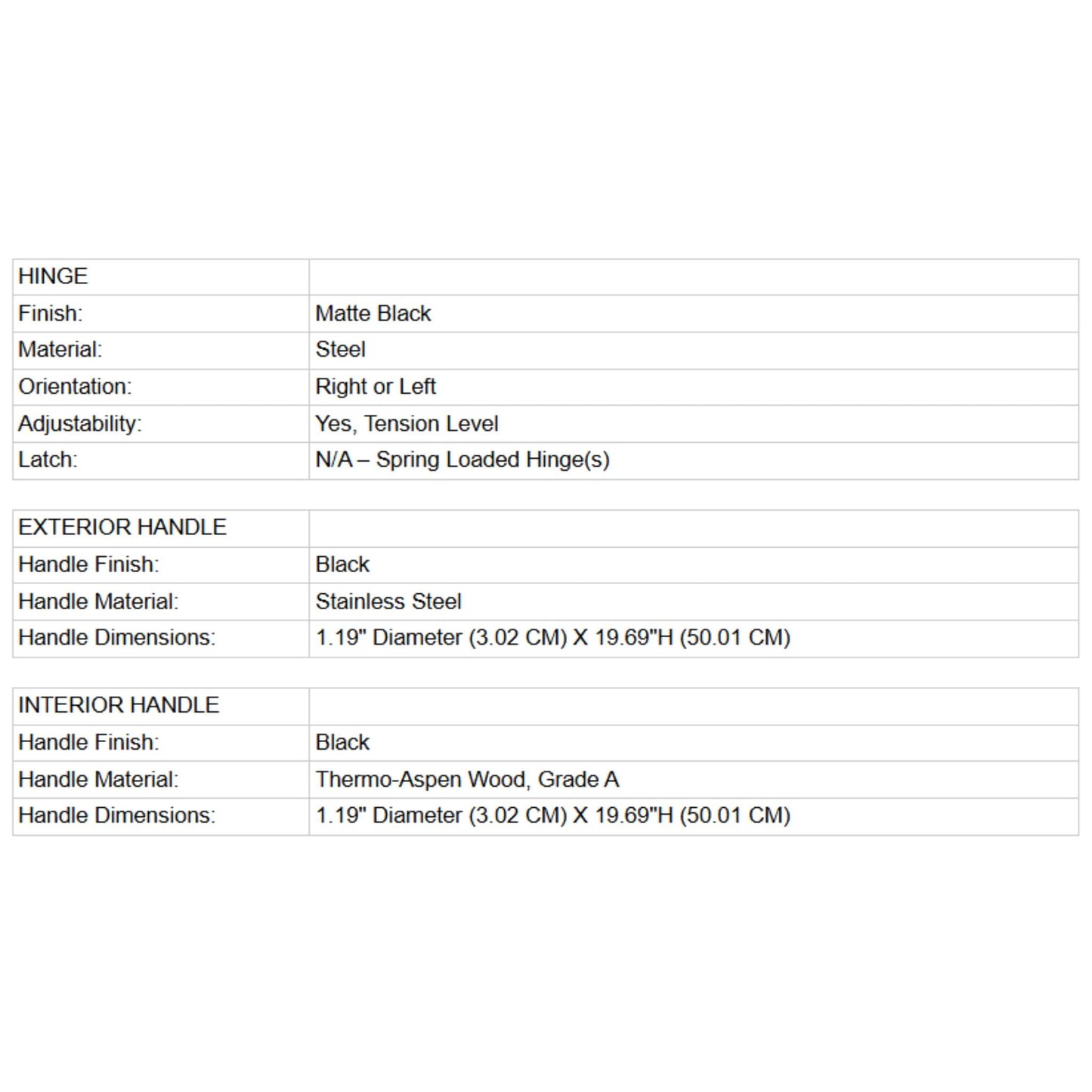 Prosaunas 36X80-Inch Douglas Fir Hemlock Jamb Sauna Door With Dual-Pane Insulated Glass (SAK38145)