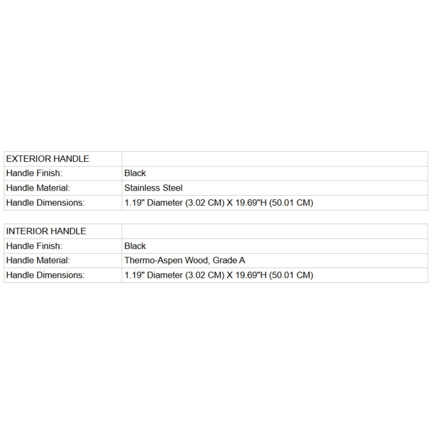 Prosaunas 24X80-Inch Prehung Solid Wood Douglas Fir Sauna Door With Dual-Pane Insulated Glass (SAK25184)